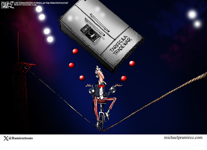 Michael Ramirez for Oct 04, 2024