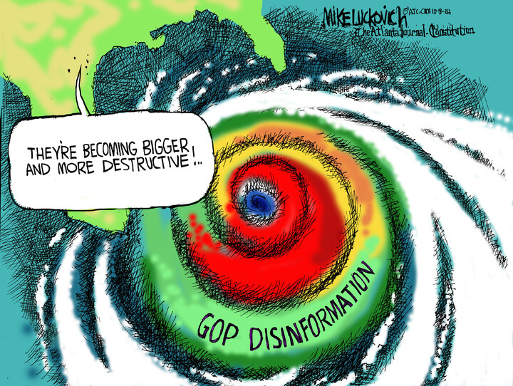 Mike Luckovich for Oct 08, 2024