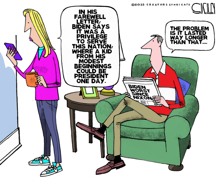 Steve Kelley for Jan 16, 2025