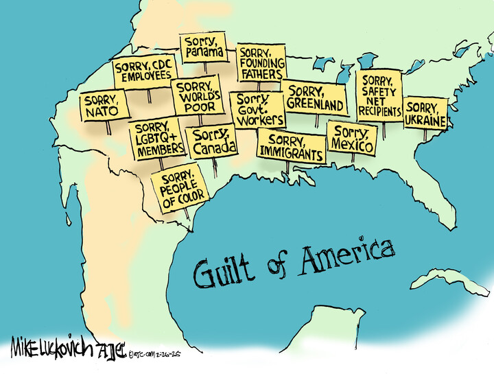 Mike Luckovich for Feb 26, 2025