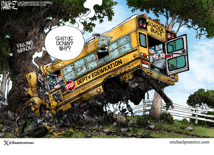 Michael Ramirez for Mar 16, 2025