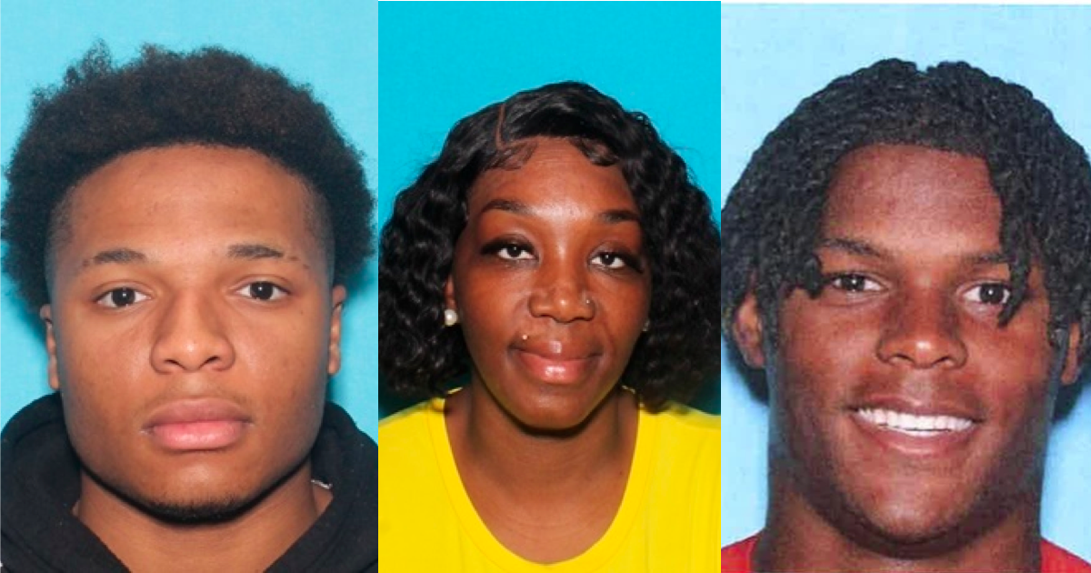 Brandon Shephard, Lakeithia Ford, and Carlonte Walker