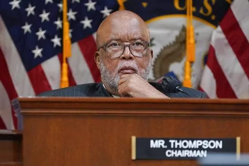 Chairman Bennie Thompson, D-Miss., listens as the House select committee investigating the Jan. 6 attack on the U.S. Capitol holds a hearing at the Capitol in Washington, July 12, 2022. The chairman of the House Jan. 6 committee has tested positive for COVID-19, but the panel will still hold its prime-time hearing on Thursday. Thompson announced Tuesday he tested positive for the virus. (AP Photo/J. Scott Applewhite, File)