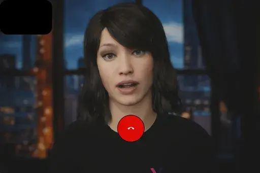 This March 2025 image from the website of artificial intelligence company Xoltar shows a demonstration of one of their avatars for conducting video calls with a patients. (Xoltar via AP)