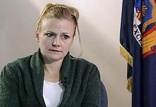 In this 2010 image taken from video, courtesy of WMUR television of Manchester, N.H., Pamela Smart is shown during an interview at the corrections facility, in Bedford Hills, N.Y. The New Hampshire Supreme Court is scheduled to release its opinion on whether a state council that rejected Pamela Smart's request for a chance at freedom should take another look at it. She's serving a life-without-parole sentence for plotting with her teenage lover to kill her husband in 1990. (WMUR Television via A