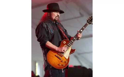 Gary Rossington of the band Lynyrd Skynyrd performs on Day 1 of the 2015 Big Barrel Country Music Festival at The Woodlands on Friday, June 26, 2015, in Dover, Del. Rossington, Lynyrd Skynyrd’s last surviving original member who also helped to found the group, died Sunday, March 5, 2023, at the age of 71. (Photo by Owen Sweeney/Invision/AP, File)