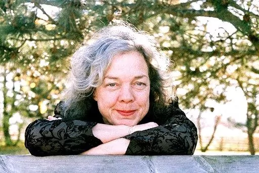 This undated photo provided by Eric Alper shows Shirley Eikhard. The singer-songwriter who supplied songs for Cher, Emmylou Harris, Anne Murray, Chet Atkins and found lasting fame penning Bonnie Raitt‘s Grammy-winning 1991 hit “Something to Talk About,” has died. She was 67. Eikhard died Thursday, Dec. 15, 2022 at Headwaters Health Care Centre in Orangeville, Ontario, due to complications from cancer, said publicist Eric Alper. (Courtesy of Eric Alper via AP)