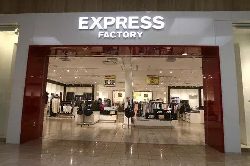 A storefront of Express, Inc. a fashion apparel retailer, shown Wednesday, Jan. 22, 2020, in Paradise Valley, Ariz. Express Inc. has filed for Chapter 11 bankruptcy protection, as the fashion retailer looks to sell the majority of its stores. Columbus, Ohio-based Express, which is also the parent of Bonbons and Upwest brands, is shuttering a handful of its operations in the process. In an announcement Monday, April 22, 2024, the company said it planned to close 95 of its Express stores and all U