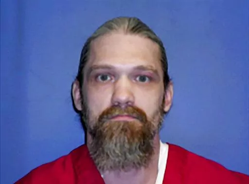 This undated file photo provided by the Mississippi Department of Corrections shows death row inmate Blayde Grayson. A state circuit judge issued an order Monday, April 11, 2022, saying Grayson told her under oath that he wants to keep appealing his case. That was a reversal from when Grayson told the state Supreme Court in December 2021 that he wanted to relinquish all appeals and request an execution date. Justices ordered King to put Grayson under oath to say what he wants. (Mississippi Depar