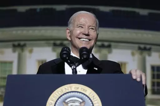 President Joe Biden speaks during the White House Correspondents' Association dinner at the Washington Hilton in Washington, April 29, 2023.Democrats were already concerned about President Joe Biden's age, his leadership on the economy and his stalled agenda in Congress. And on Friday, Attorney General Merrick Garland exposed another significant vulnerability for Biden's reelection by appointing a special counsel to probe the president's son, Hunter Biden. (AP Photo/Carolyn Kaster, File)