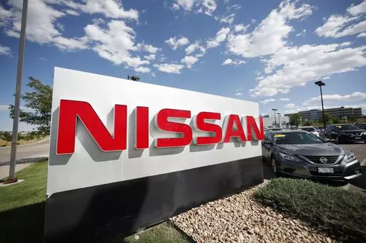 A Nissan dealership in Highlands Ranch, Colo. is shown on Aug. 15, 2019. On Wednesday, May 29, 2024, Nissan warned drivers of about 84,000 older Nissan and Infiniti vehicles not to drive them because the front passenger inflators can explode with too much force in a crash, spewing metal fragments that could kill or injure people. (AP Photo/David Zalubowski, File)