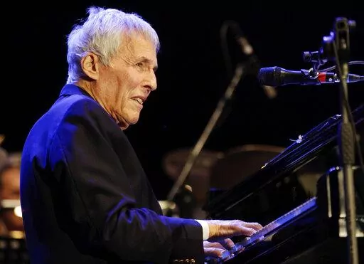 Composer Burt Bacharach performs in Milan, Italy on July 16, 2011. The Grammy, Oscar and Tony-winning Bacharach died of natural causes Wednesday, Feb. 8, 2023, at home in Los Angeles, publicist Tina Brausam said Thursday. He was 94. (AP Photo/Luca Bruno, File)