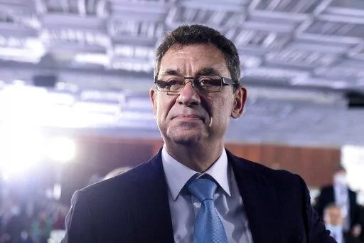 Pfizer CEO Albert Bourla attends a ceremony in the northern city of Thessaloniki, Greece, Oct. 12, 2021.  The Genesis Prize Foundation said, Wednesday, Jan. 19, 2022 it was recognizing Bourla, whose company developed one of the world's leading coronavirus vaccines, for his leadership, determination and "willingness to assume great risks." The $1 million prize honors an individual for professional achievement, contribution to humanity and commitment to Jewish values. (AP Photo/Giannis Papanikos, 