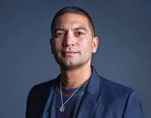 This undated image shows Adrian Matejka, an educator, former state laureate of Indiana and prize-winning poet who was named editor of Poetry magazine. (Polina Osherov via AP)