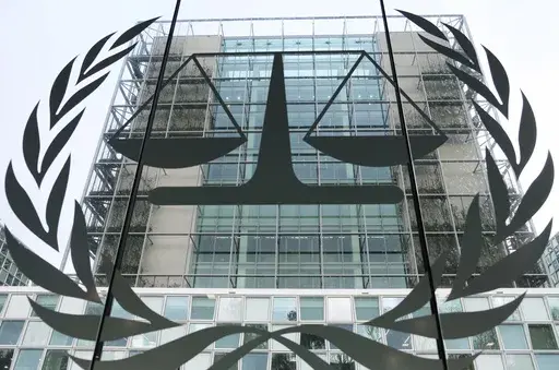 The headquarters of the International Criminal Court is seen in The Hague, Netherlands, Jan. 12, 2016. (AP Photo/Mike Corder, File)