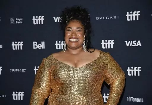 Angie Thomas attends the premiere for "On The Come Up" on day one of the Toronto International Film Festival at the Princess of Wales Theatre on Sept. 8, 2022, in Toronto. The best-selling author Thomas and Belhaven University surprised a senior at a Mississippi high school on Thursday, April 27, 2023, with a full-ride scholarship for creative writing. (Photo by Evan Agostini/Invision/AP, File)