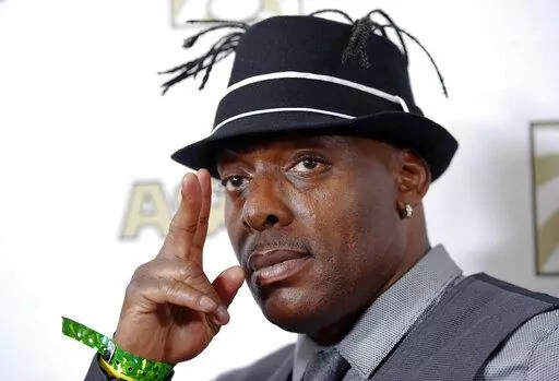 Coolio appears at the 2015 ASCAP Rhythm & Soul Awards in Beverly Hills, Calif., on  June 25, 2015. The rapper, who was among hip-hop’s biggest names of the 1990s with hits including “Gangsta’s Paradise” and “Fantastic Voyage,” died Wednesday, Sept. 28, 2022 in Los Angeles. He was 59.  (Photo by Chris Pizzello/Invision/AP, File)