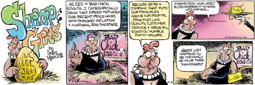 Shrimp and Grits for Mar 19, 2023